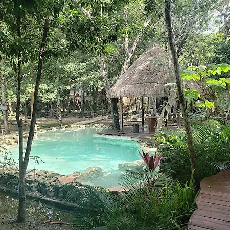 Jungle Chic Villa In Chemuyil